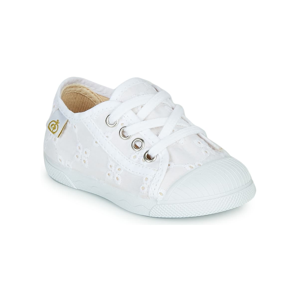 Girls' Sneakers Citrouille et Compagnie White
