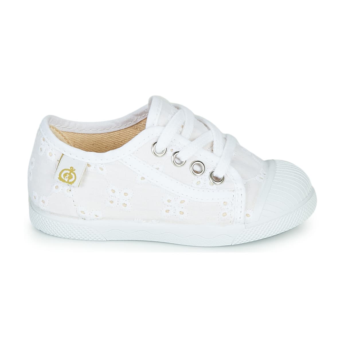 Girls' Sneakers Citrouille et Compagnie White