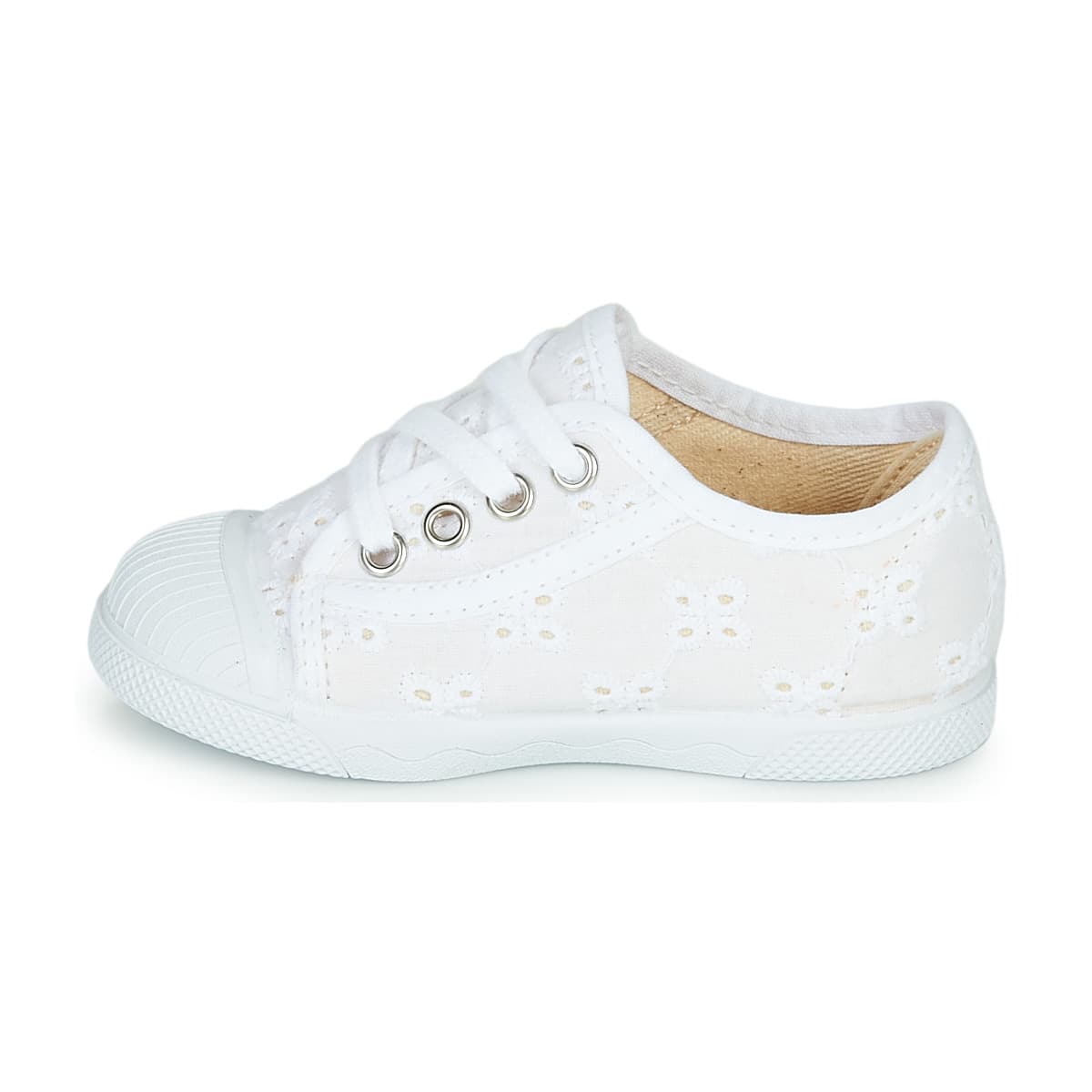 Girls' Sneakers Citrouille et Compagnie White