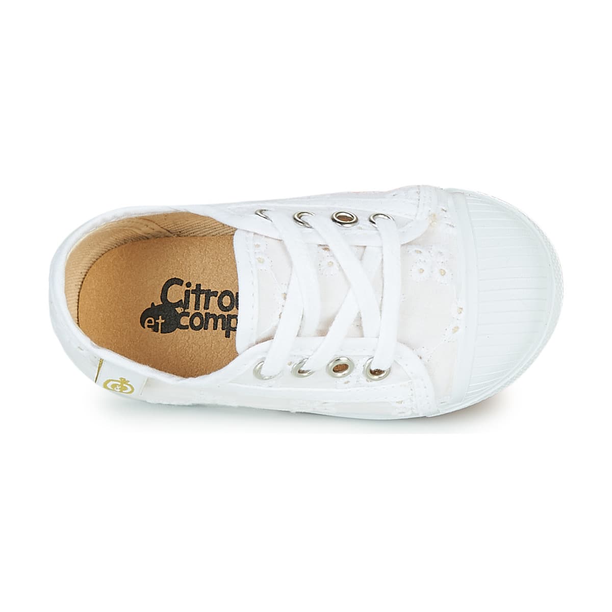 Girls' Sneakers Citrouille et Compagnie White