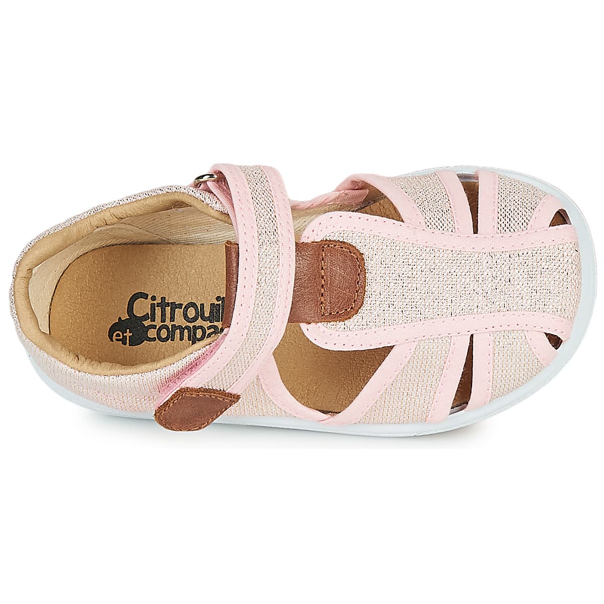 Girls' Sandals Citrouille et Compagnie Pink