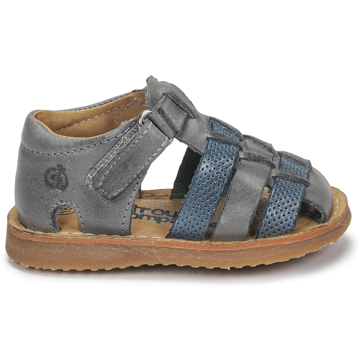 Boys' Sandals Citrouille et Compagnie Gray