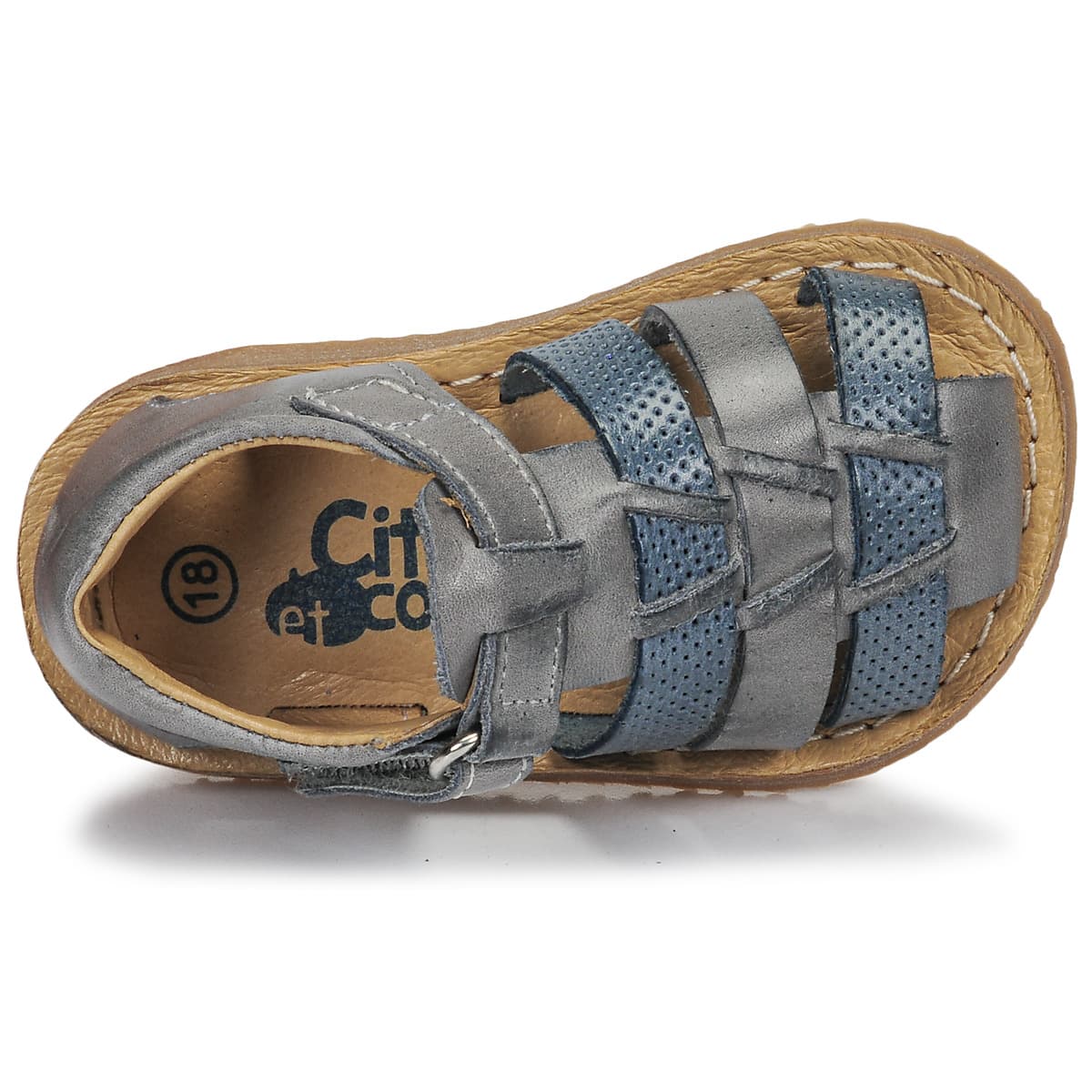 Boys' Sandals Citrouille et Compagnie Gray