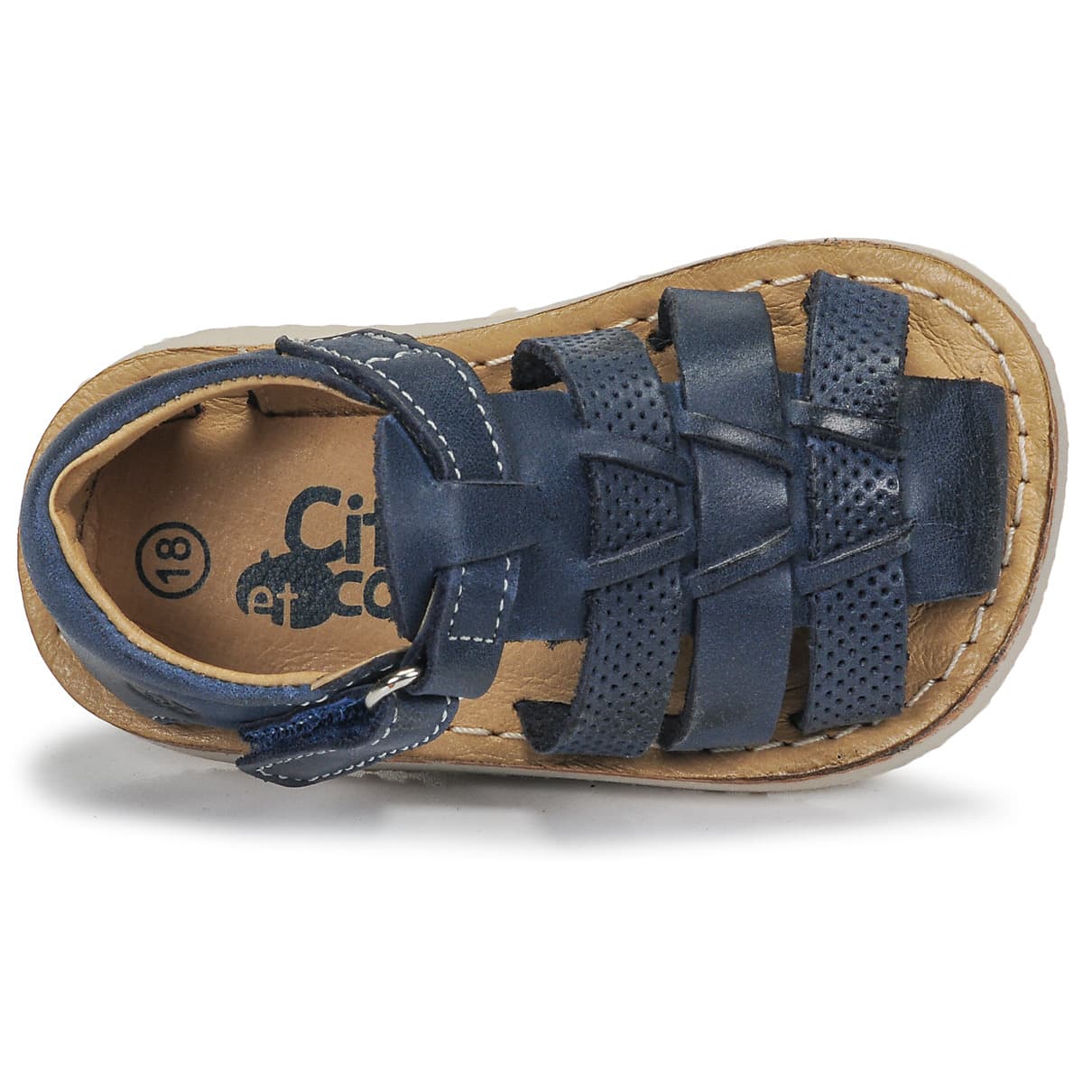 Boys' Sandals Citrouille et Compagnie Blue