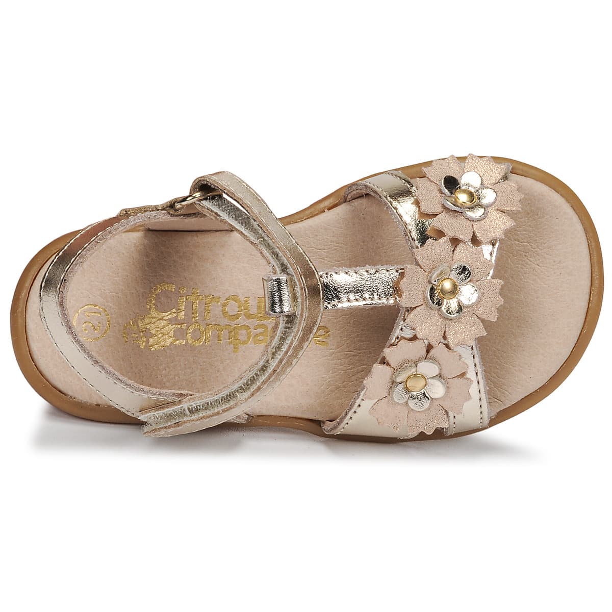 Girls' Sandals Citrouille et Compagnie Silver