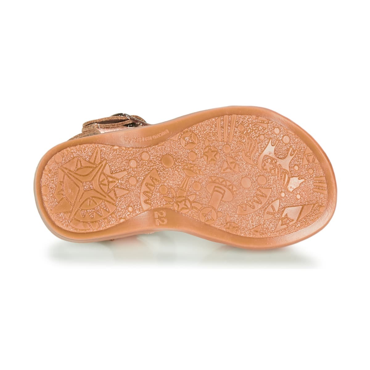 Girls' Sandals Citrouille et Compagnie Brown