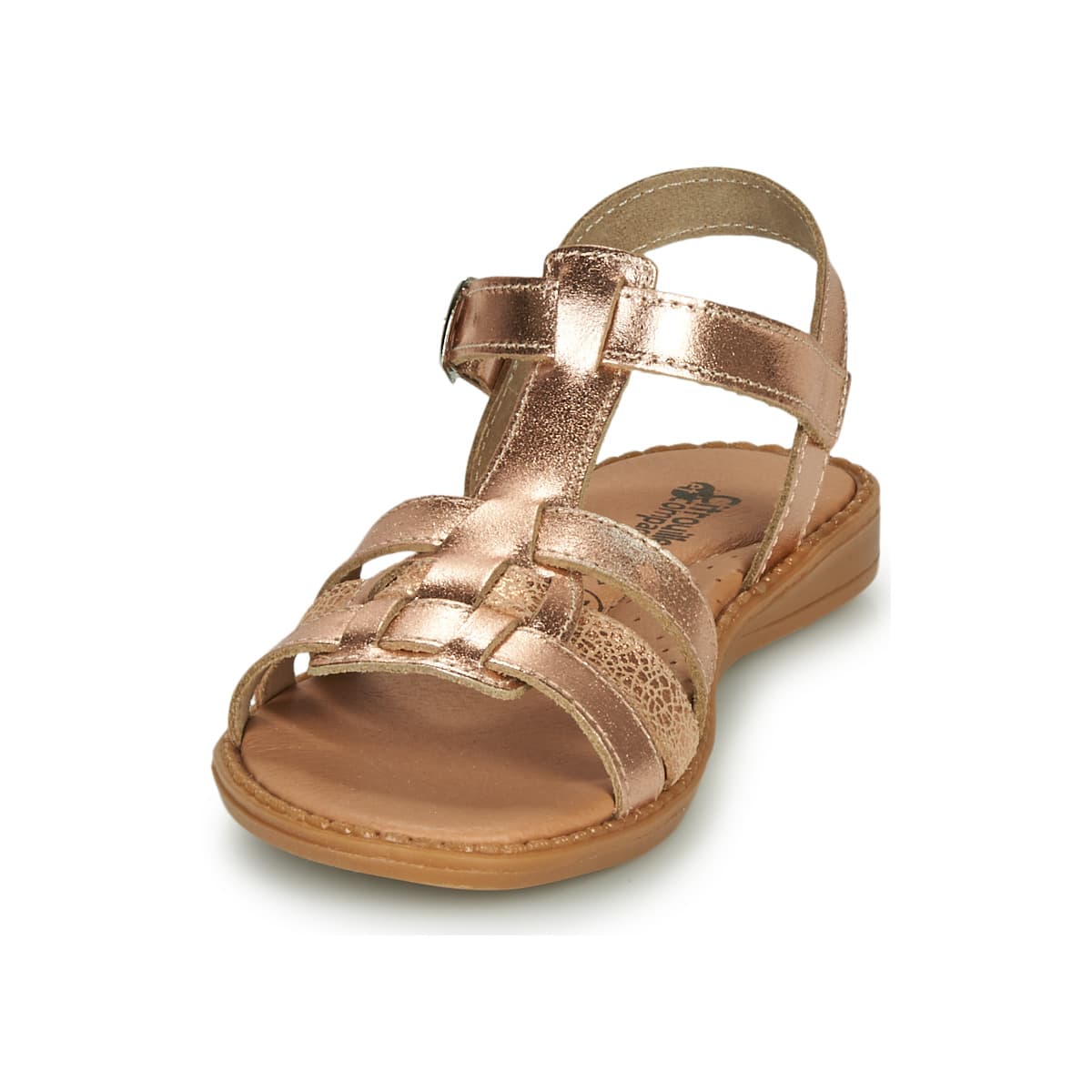 Girls' Sandals Citrouille et Compagnie Brown