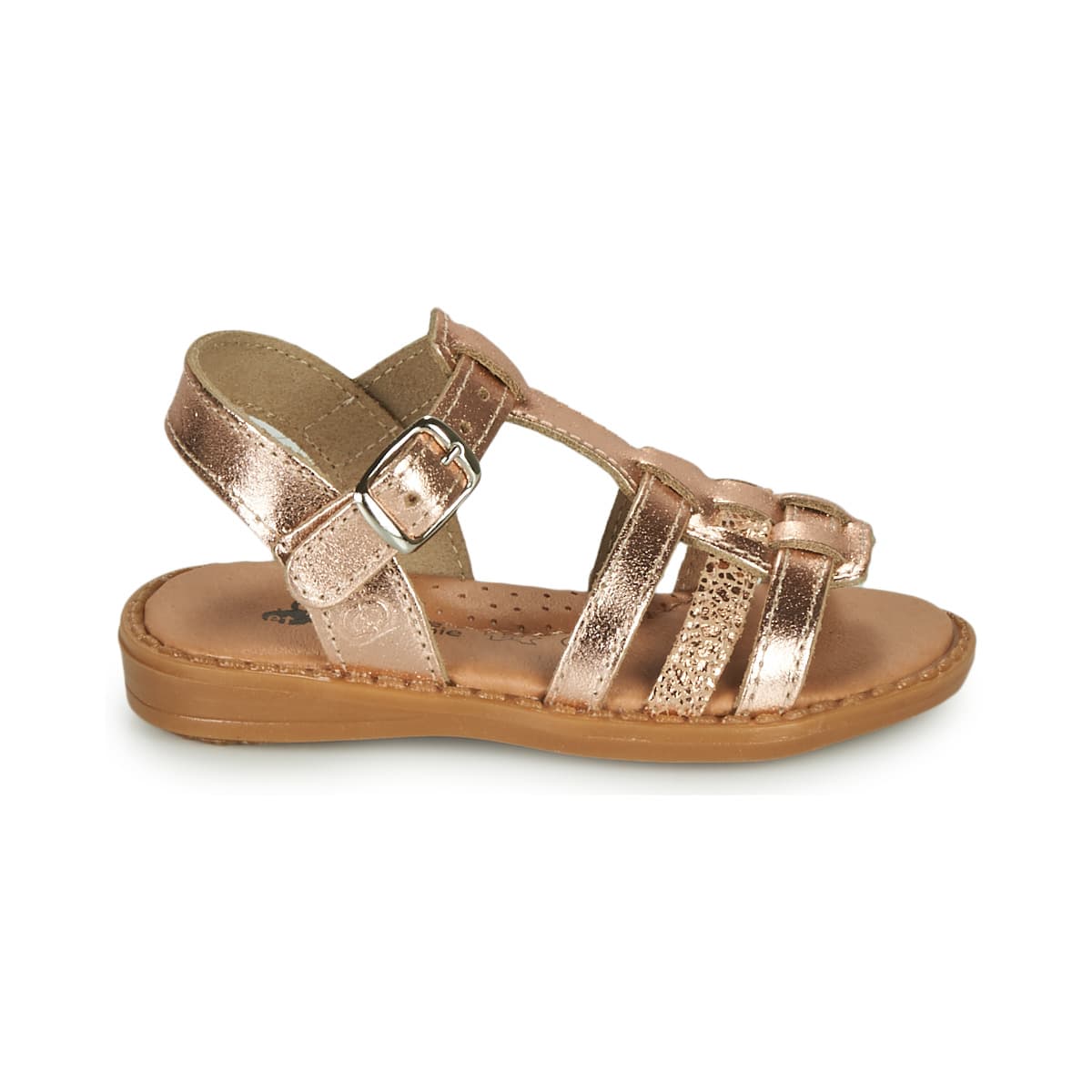 Girls' Sandals Citrouille et Compagnie Brown