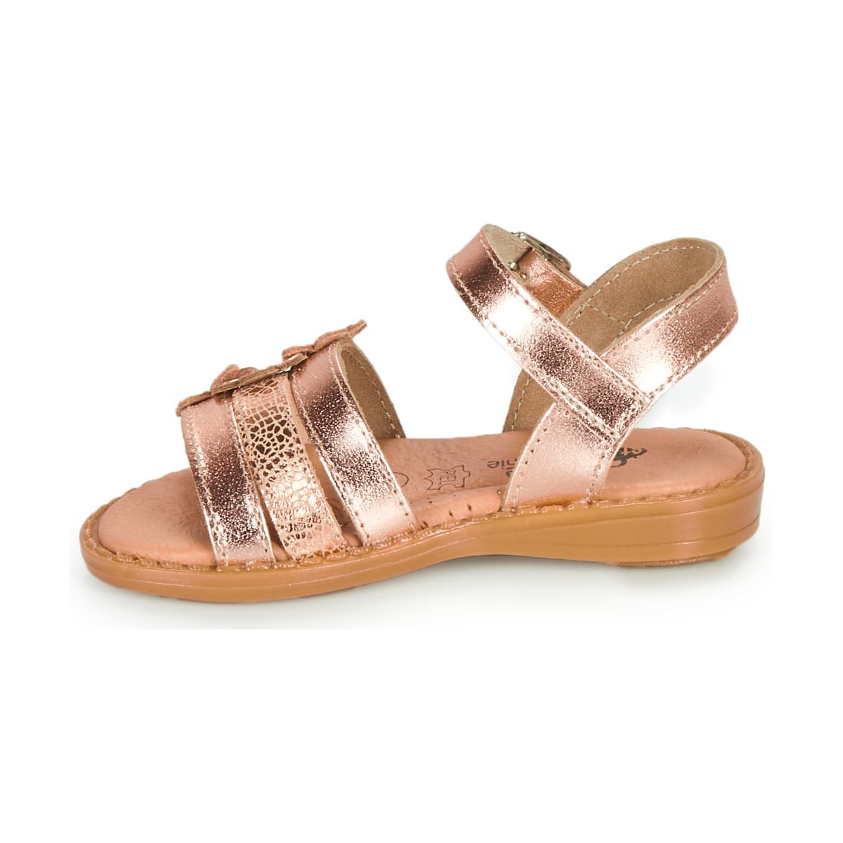 Girls' Sandals Citrouille et Compagnie Brown