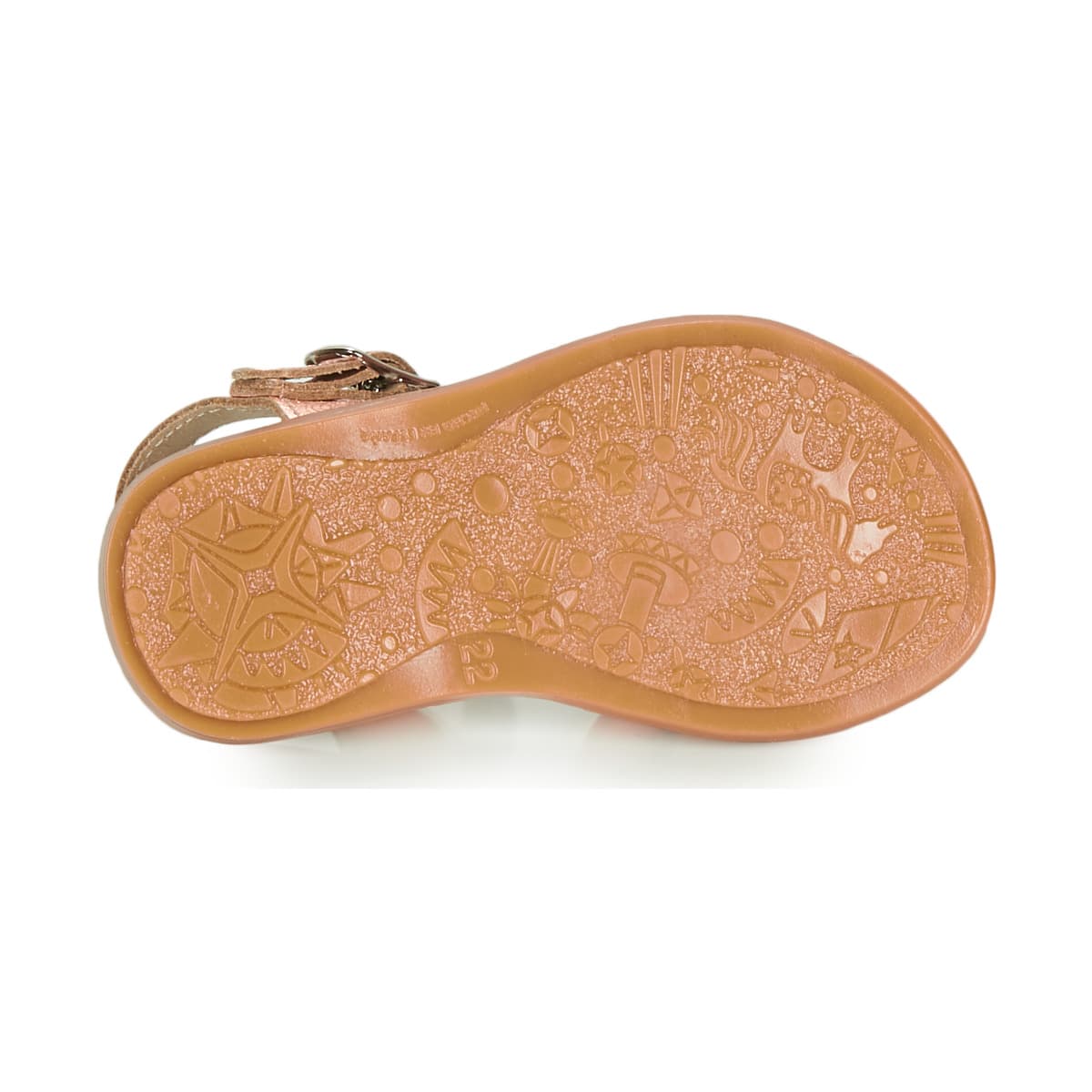 Girls' Sandals Citrouille et Compagnie Brown