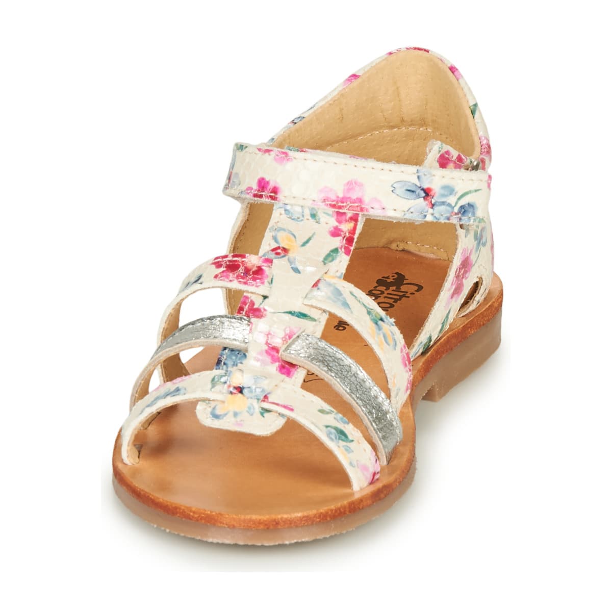 Girls' Sandals Citrouille et Compagnie Multicolor