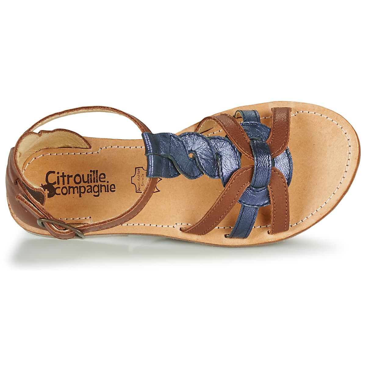 Girls' Sandals Citrouille et Compagnie Blue