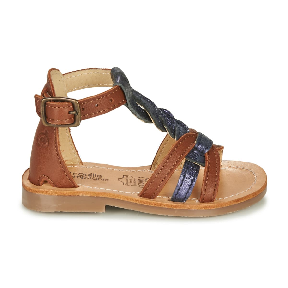 Girls' Sandals Citrouille et Compagnie Blue