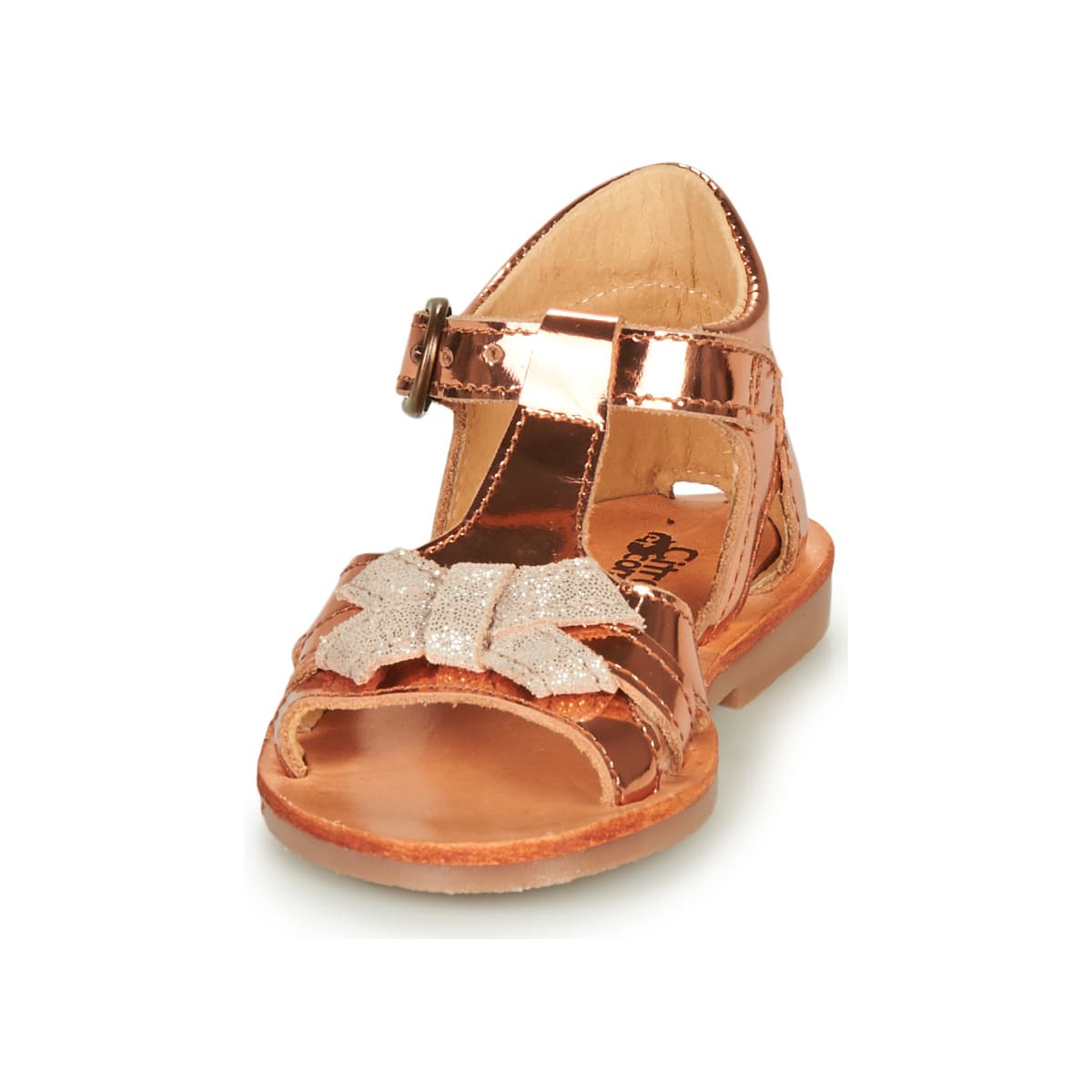 Girls' Sandals Citrouille et Compagnie Brown