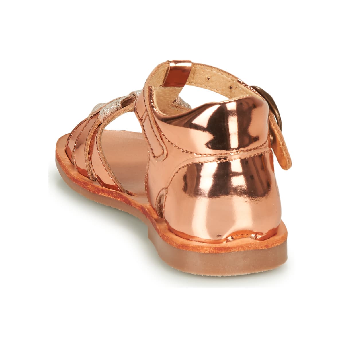 Girls' Sandals Citrouille et Compagnie Brown