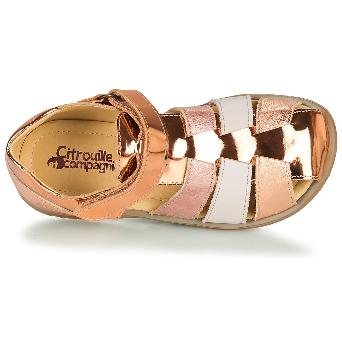 Girls' Sandals Citrouille et Compagnie Silver