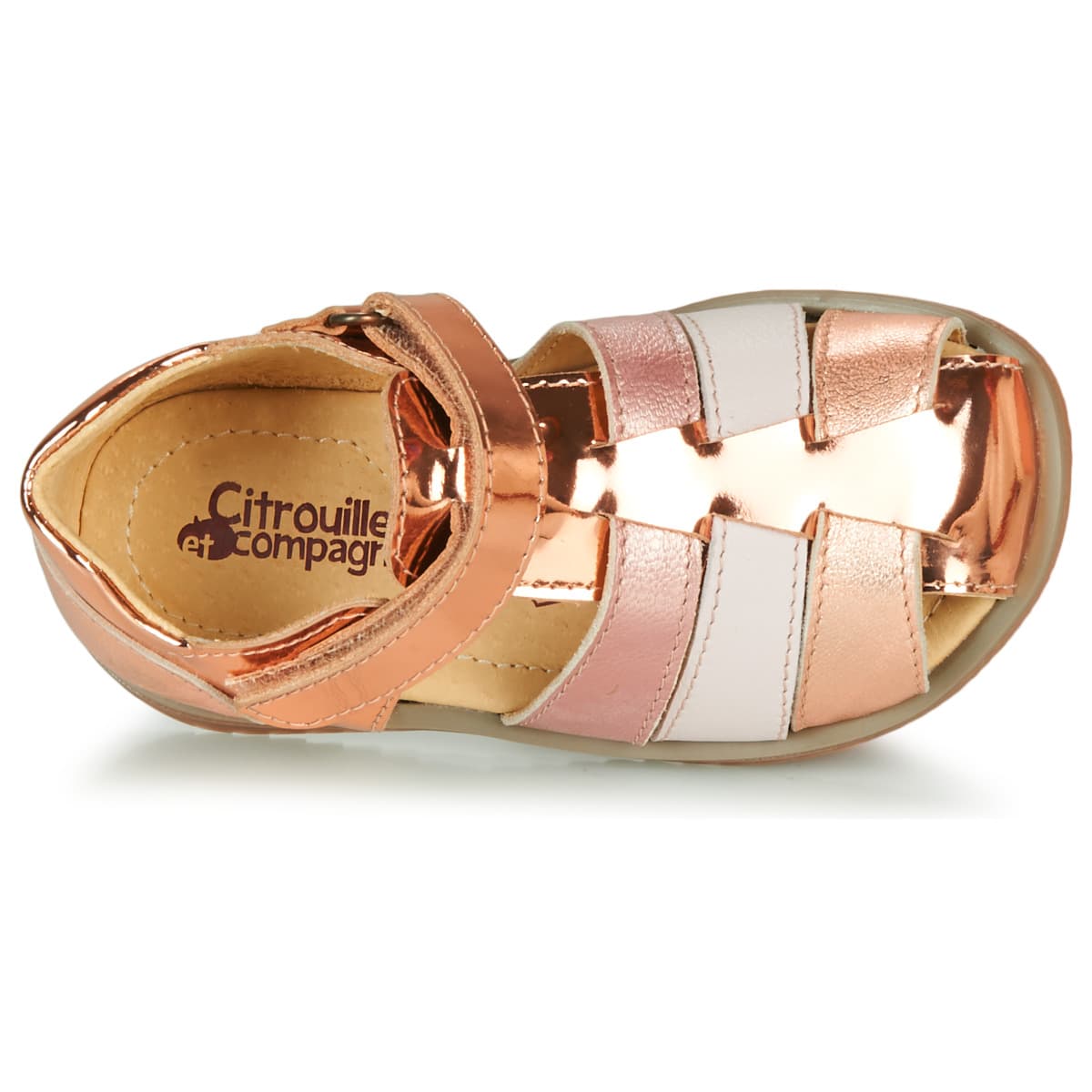Girls' Sandals Citrouille et Compagnie Silver
