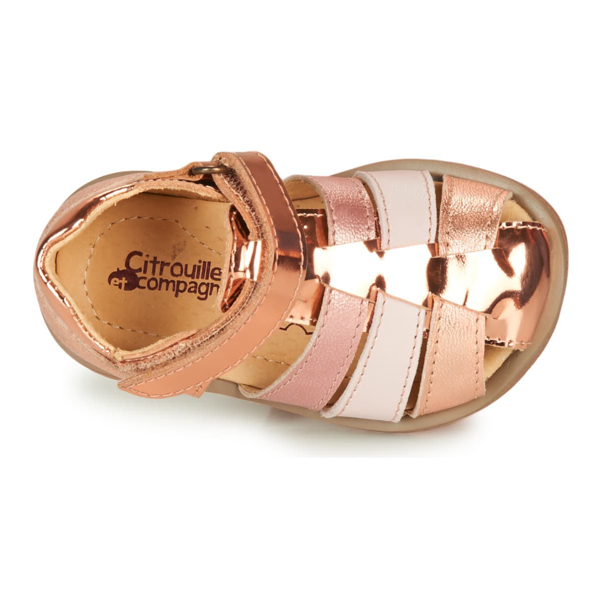 Girls' Sandals Citrouille et Compagnie Silver