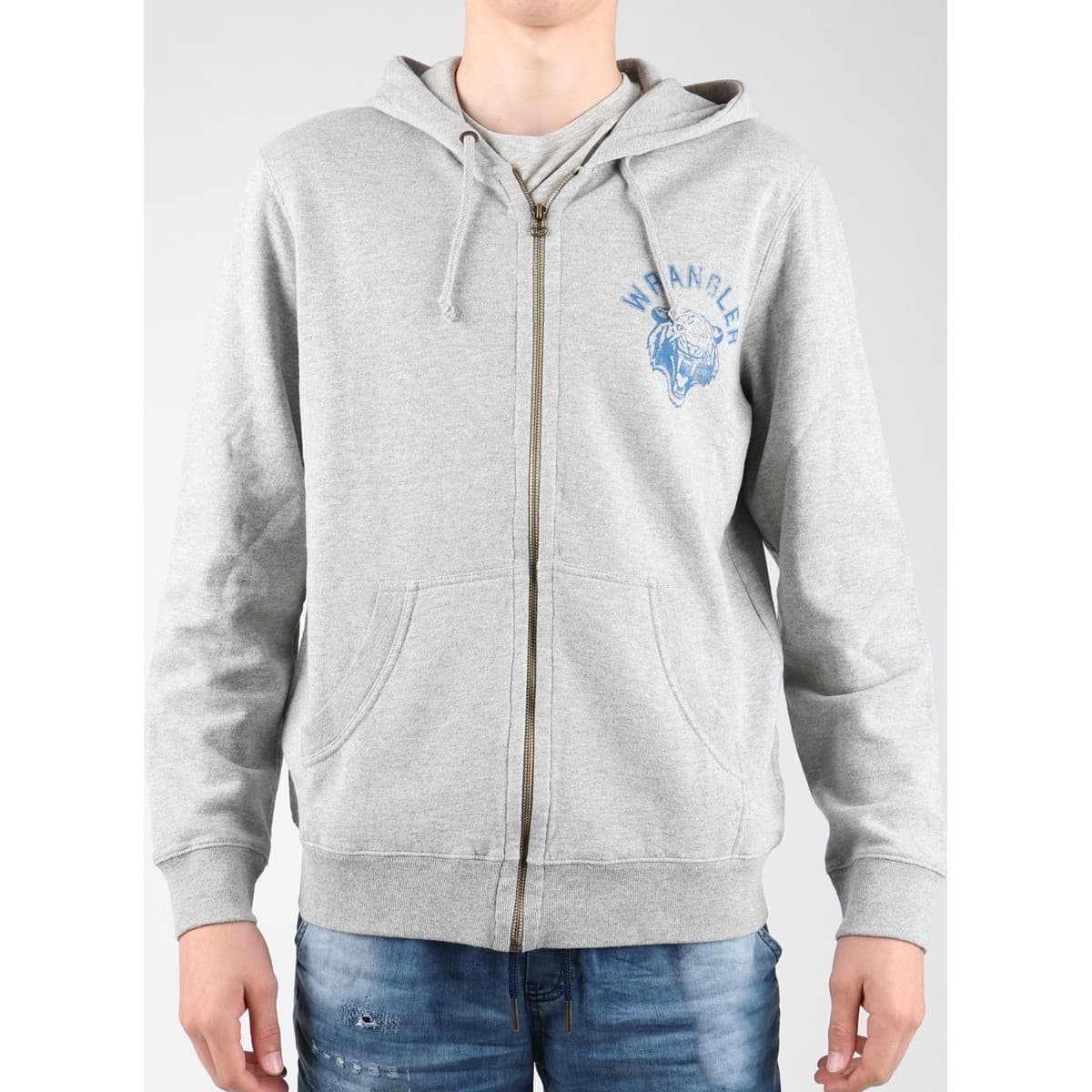 Fleece Wrangler Hoodie Zip Sweat W6497JE37