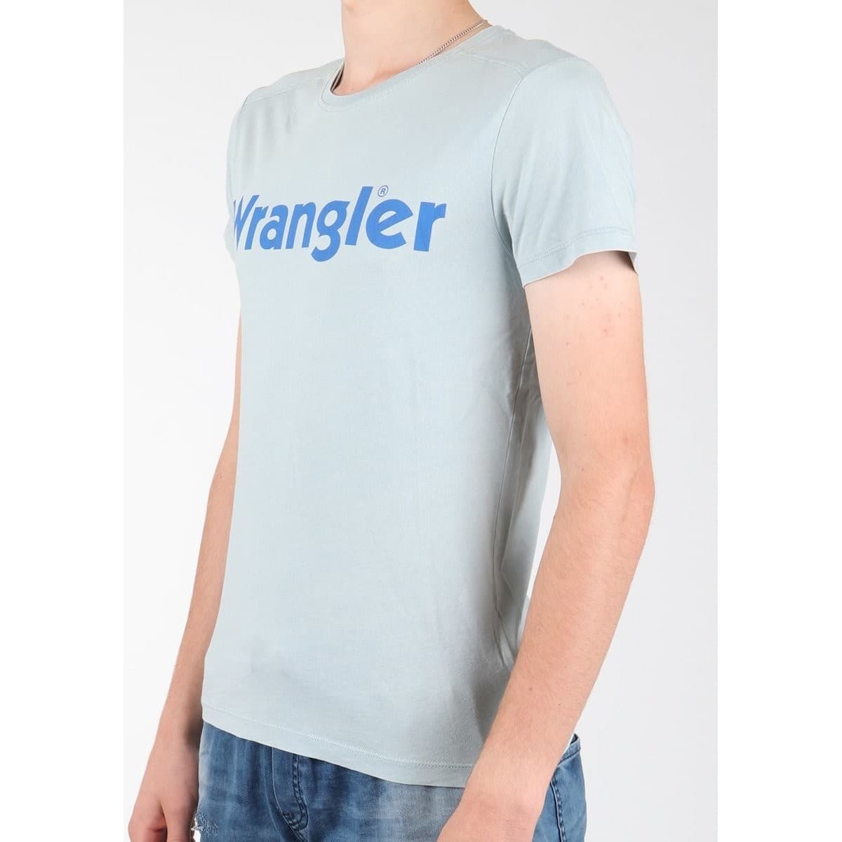 Men's T-Shirts Wrangler Gray