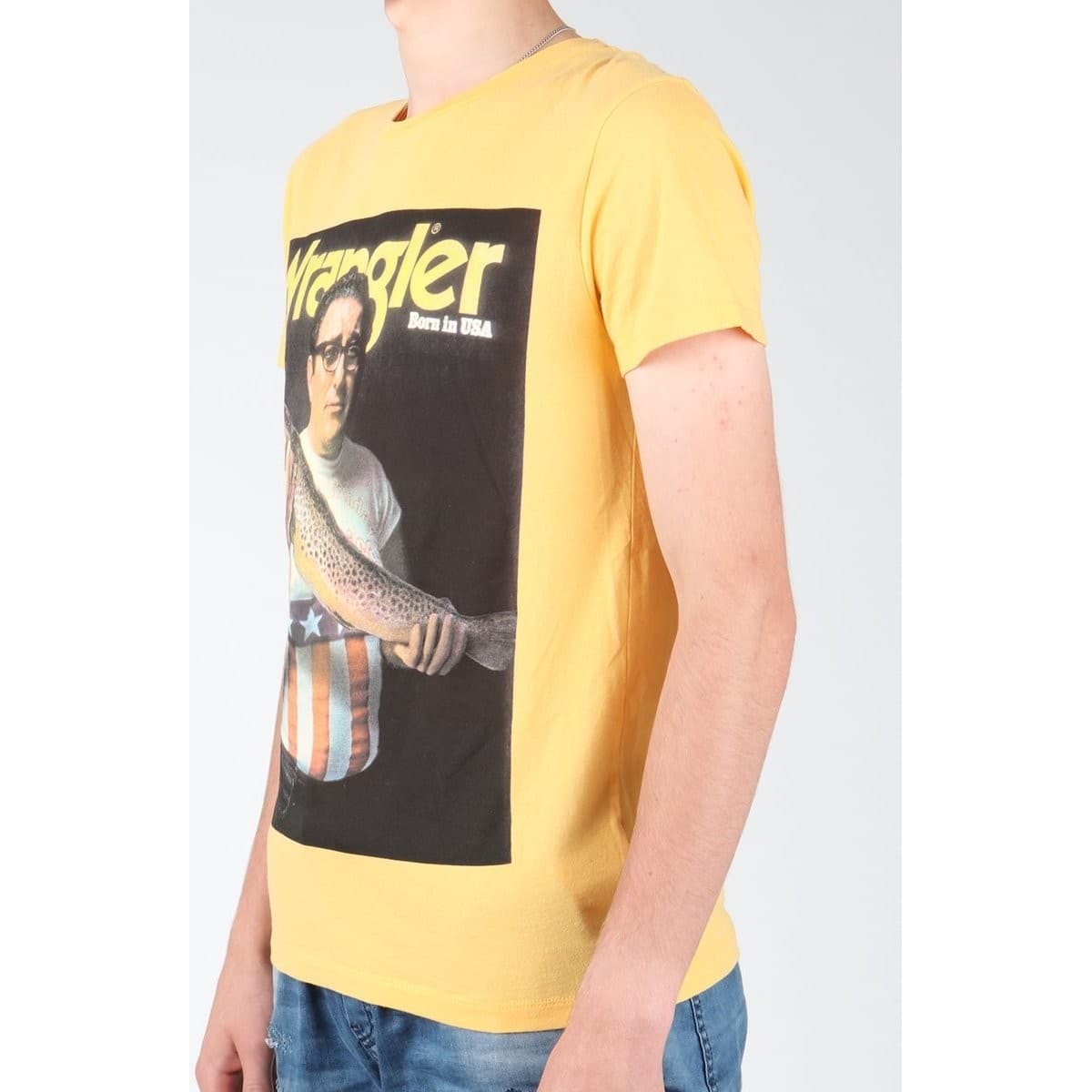 Men's T-Shirts Wrangler Yellow