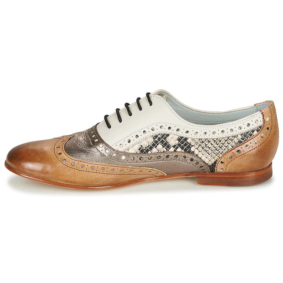 Women's Derby Shoes Melvin & Hamilton Brown