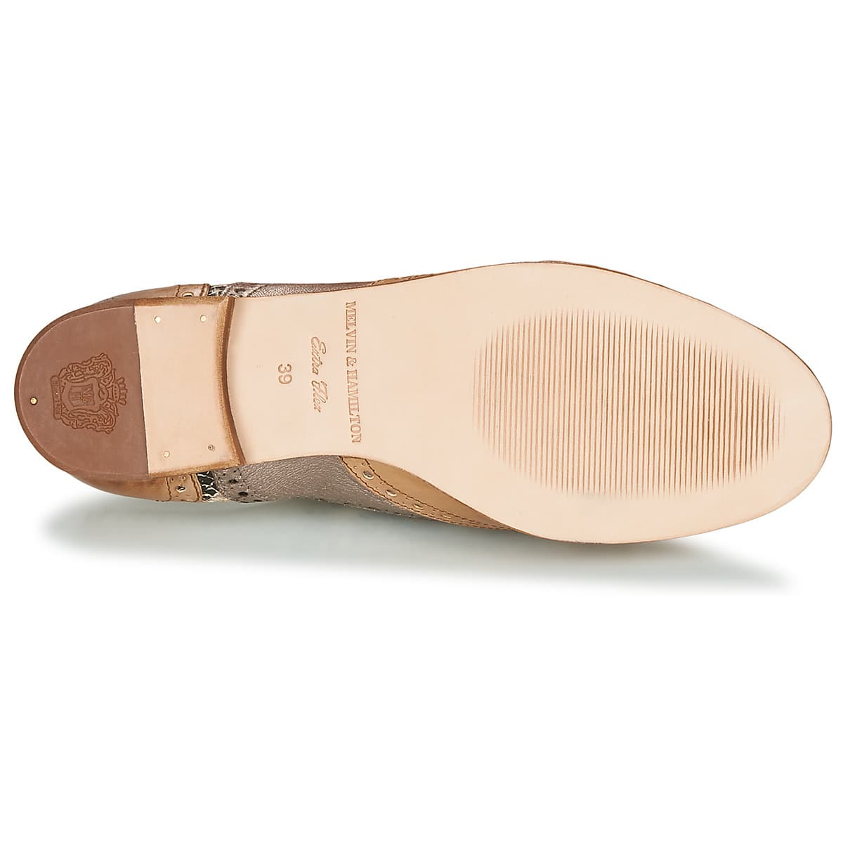 Women's Derby Shoes Melvin & Hamilton Brown