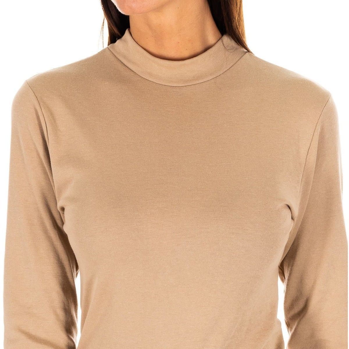 Women's T-Shirts Kisses And Love Beige