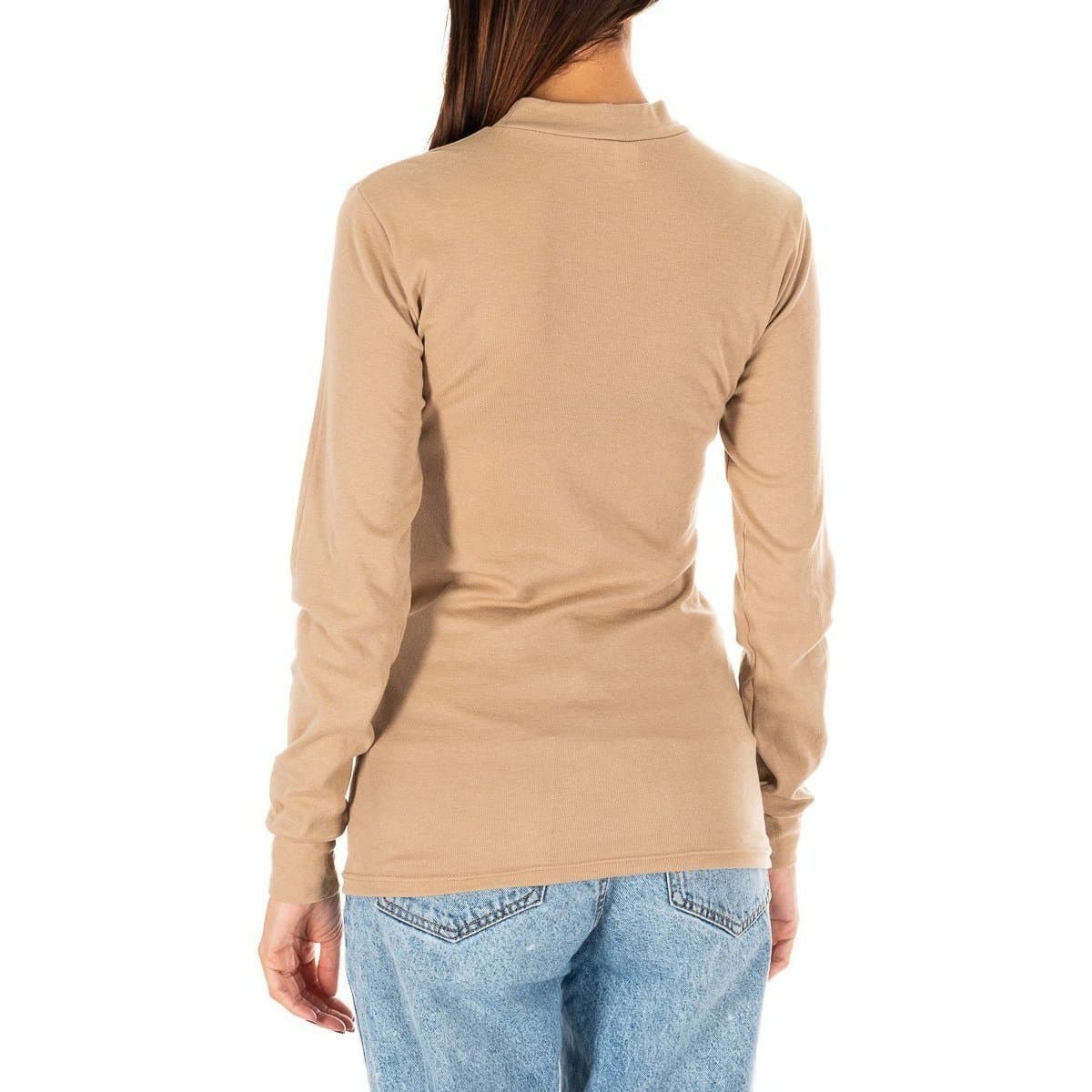 Women's T-Shirts Kisses And Love Beige