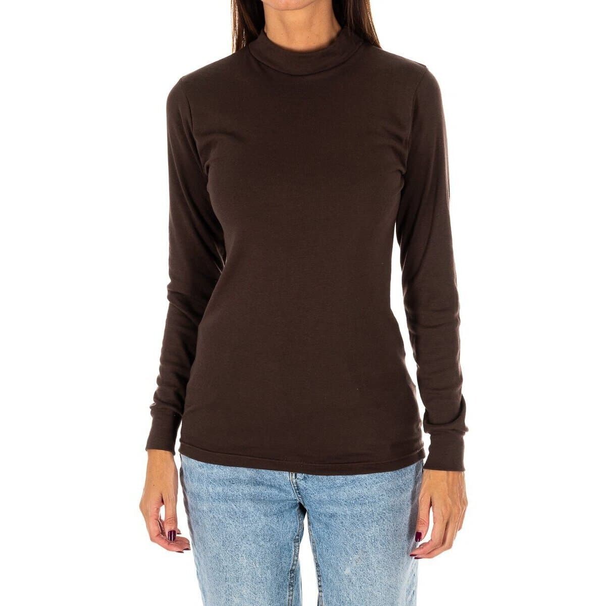 Women's T-Shirts Kisses And Love Brown