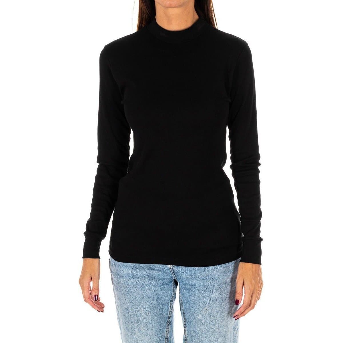 Women's T-Shirts Kisses And Love Black