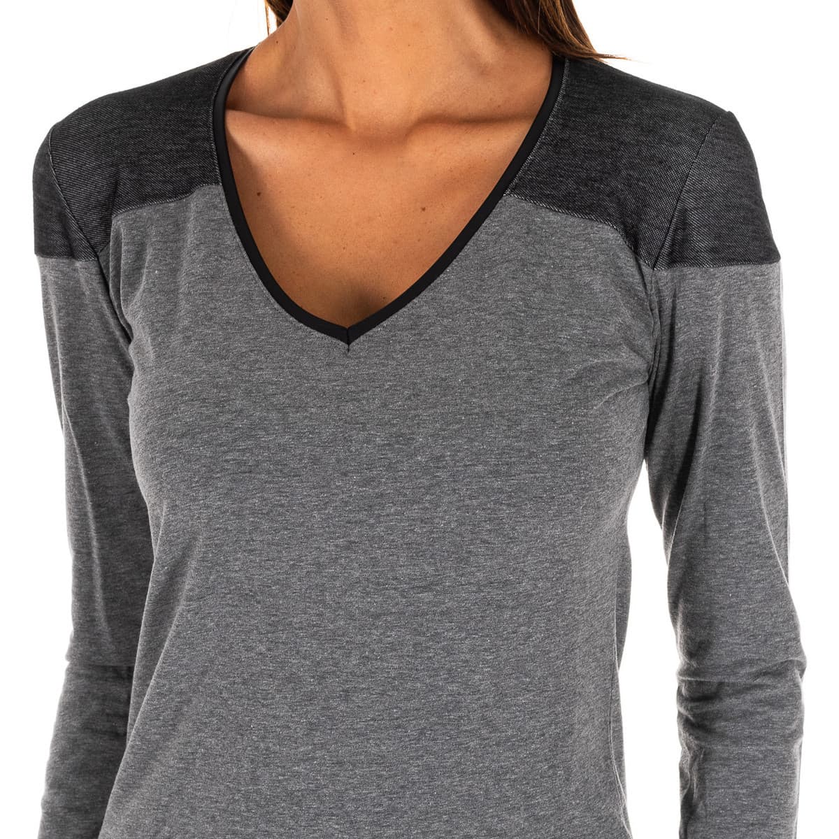 Women's T-Shirts Rossoporpora Gray