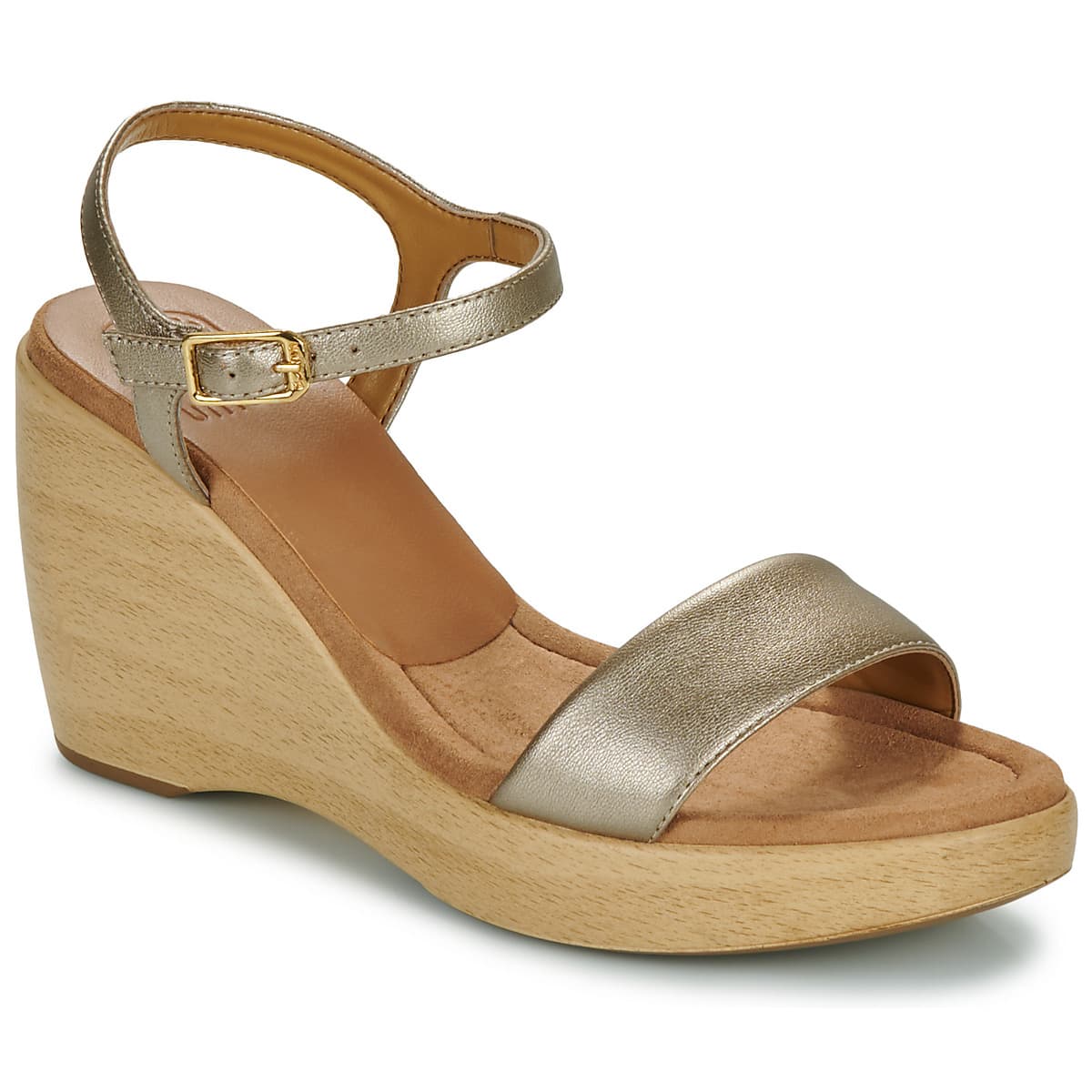 Women's Platforms Unisa Gold