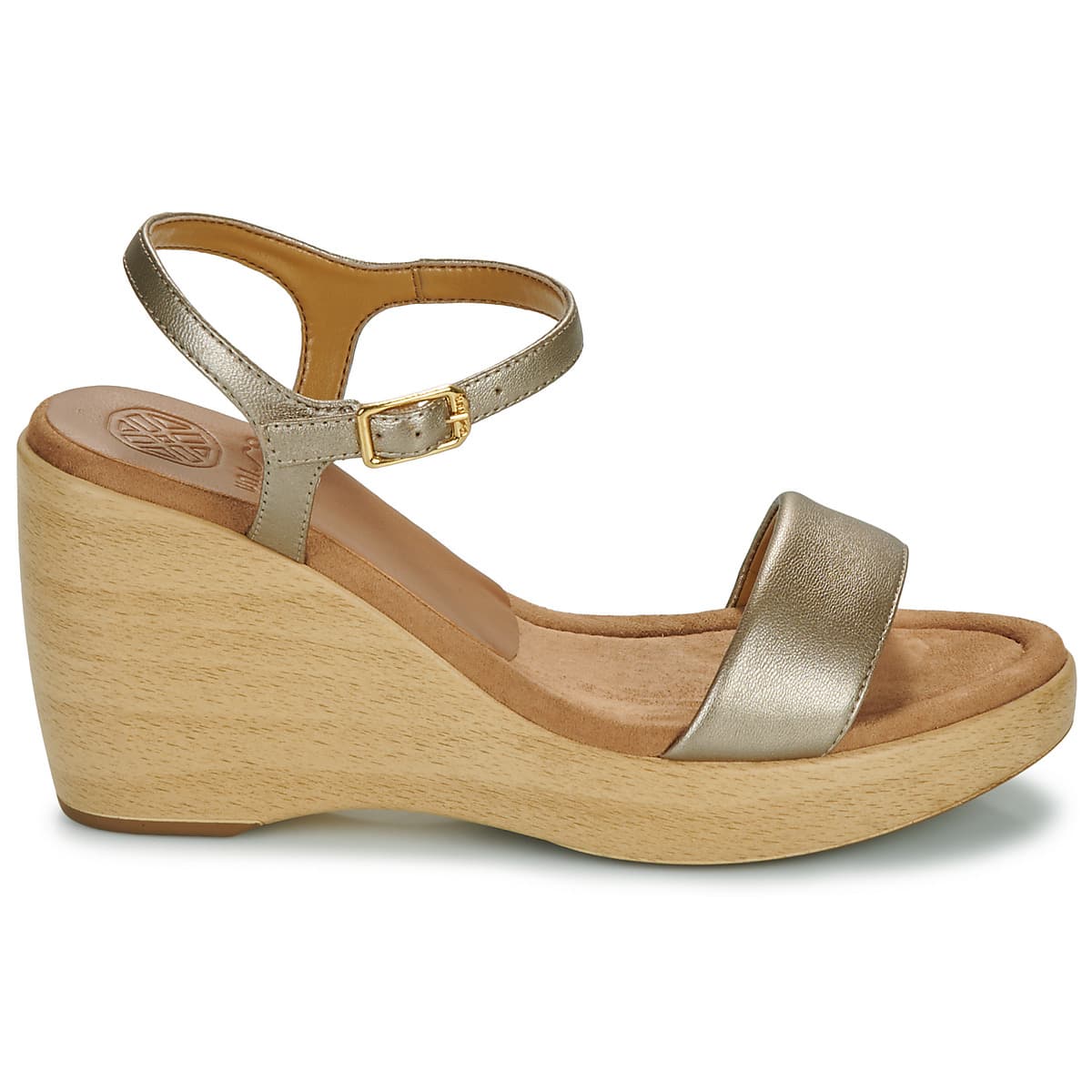 Women's Platforms Unisa Gold