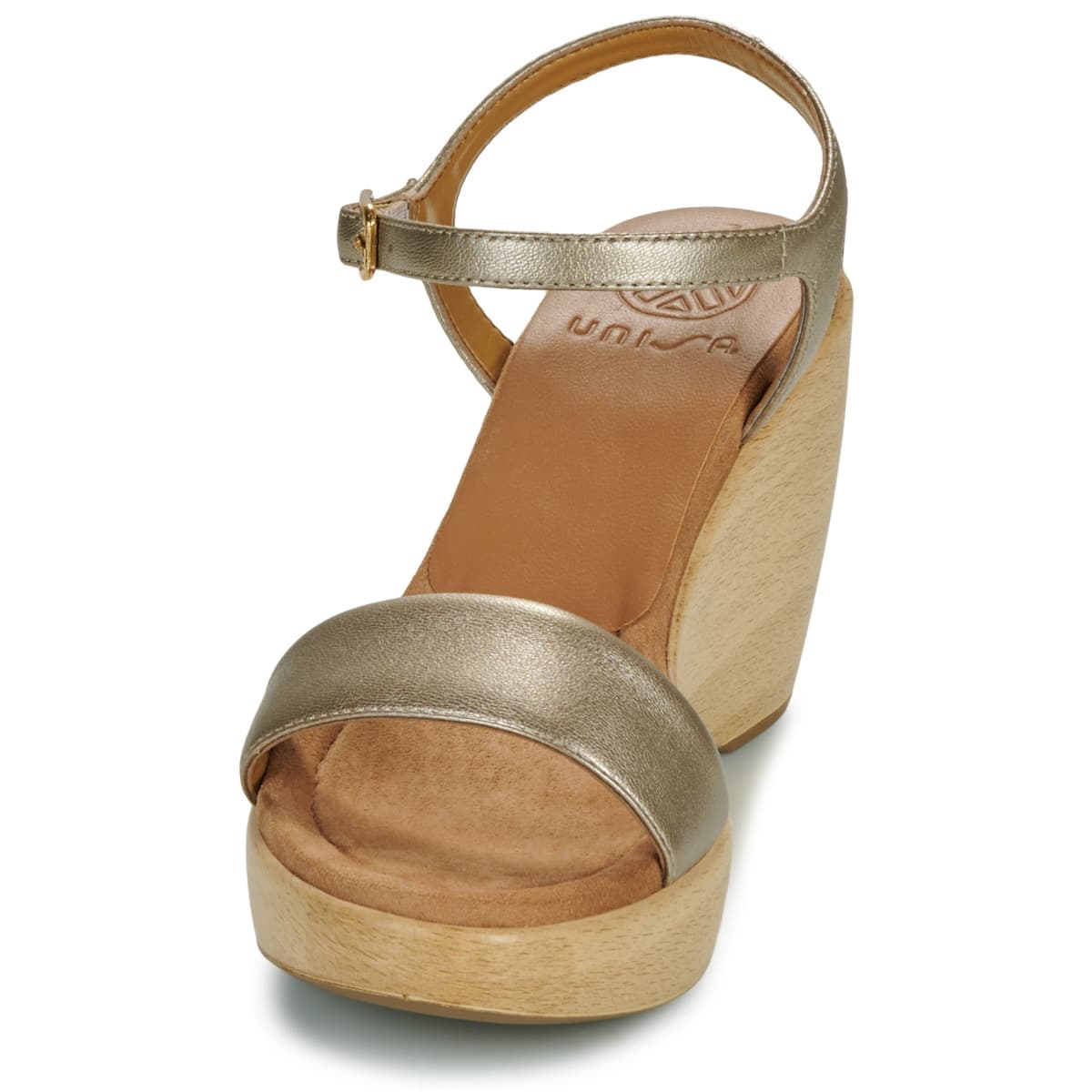 Women's Platforms Unisa Gold