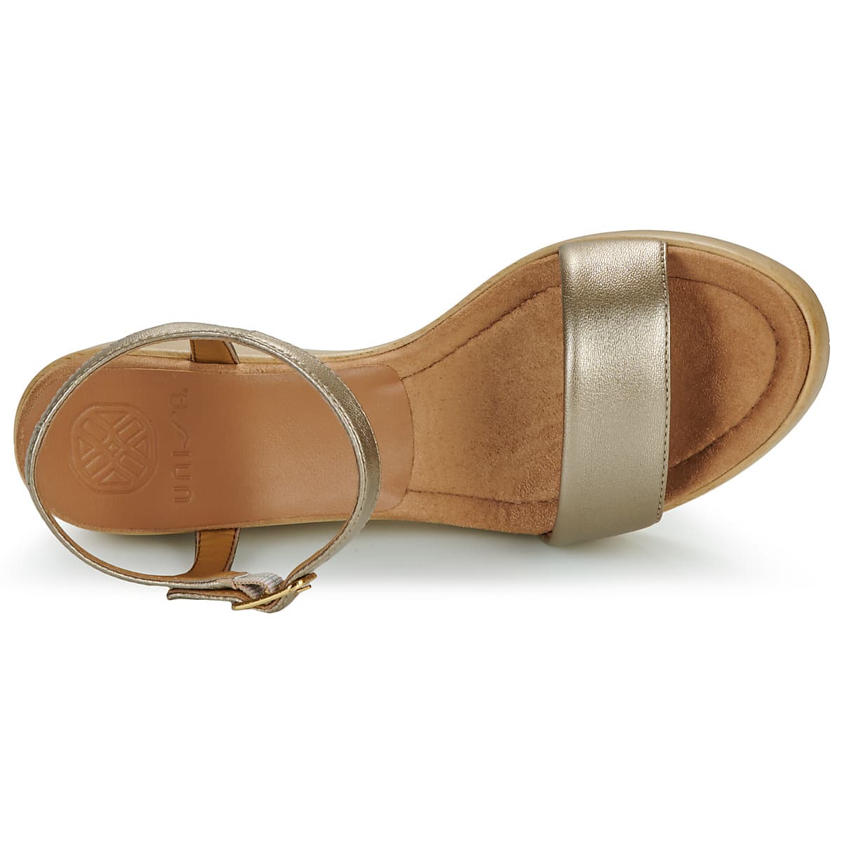 Women's Platforms Unisa Gold