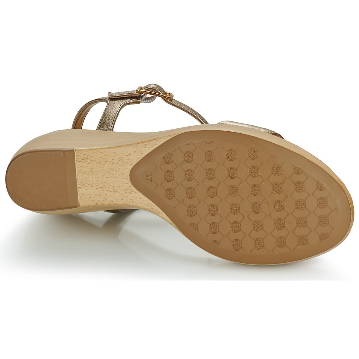 Women's Platforms Unisa Gold