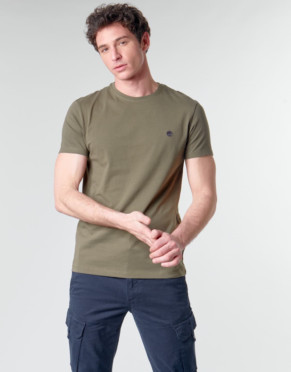 Men's T-Shirts Timberland Khaki