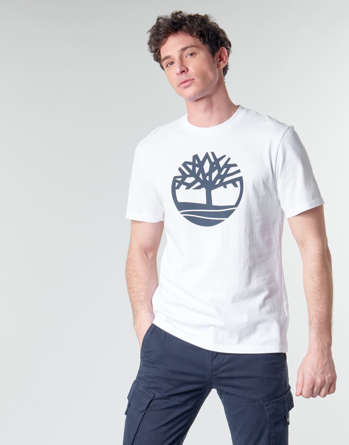 Men's T-Shirts Timberland White