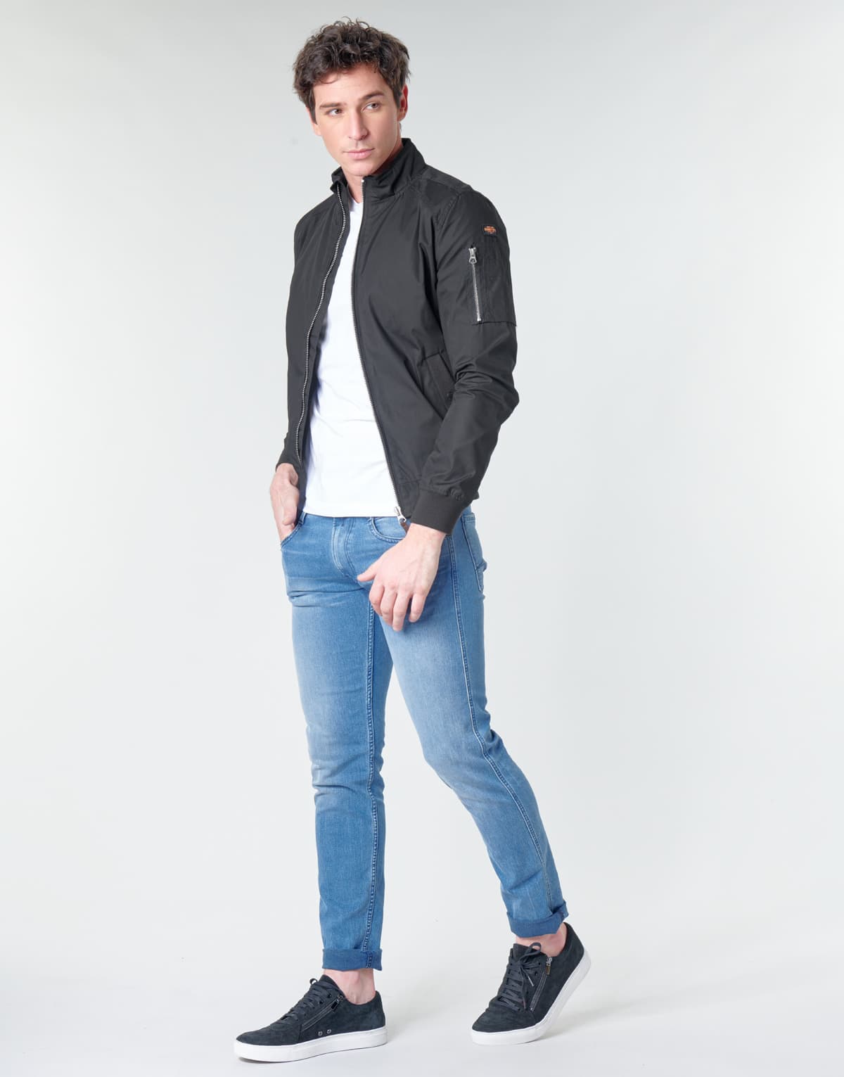 Men's Jackets Schott Black