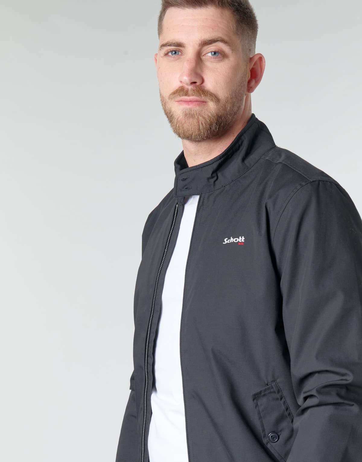 Men's Jackets Schott Blue