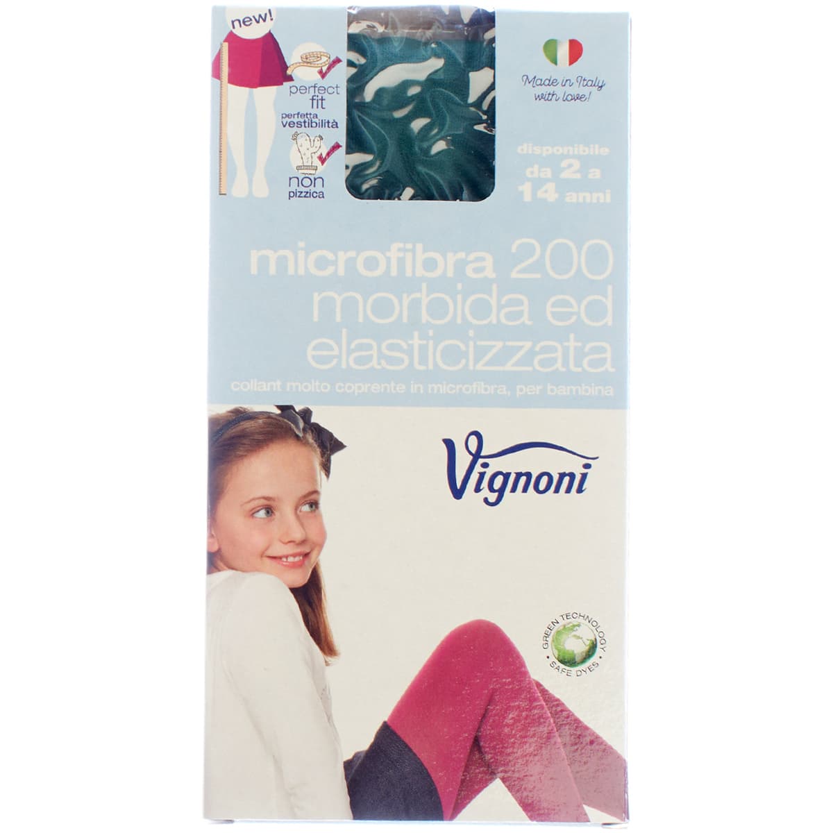 Girls' Tights Vignoni Green