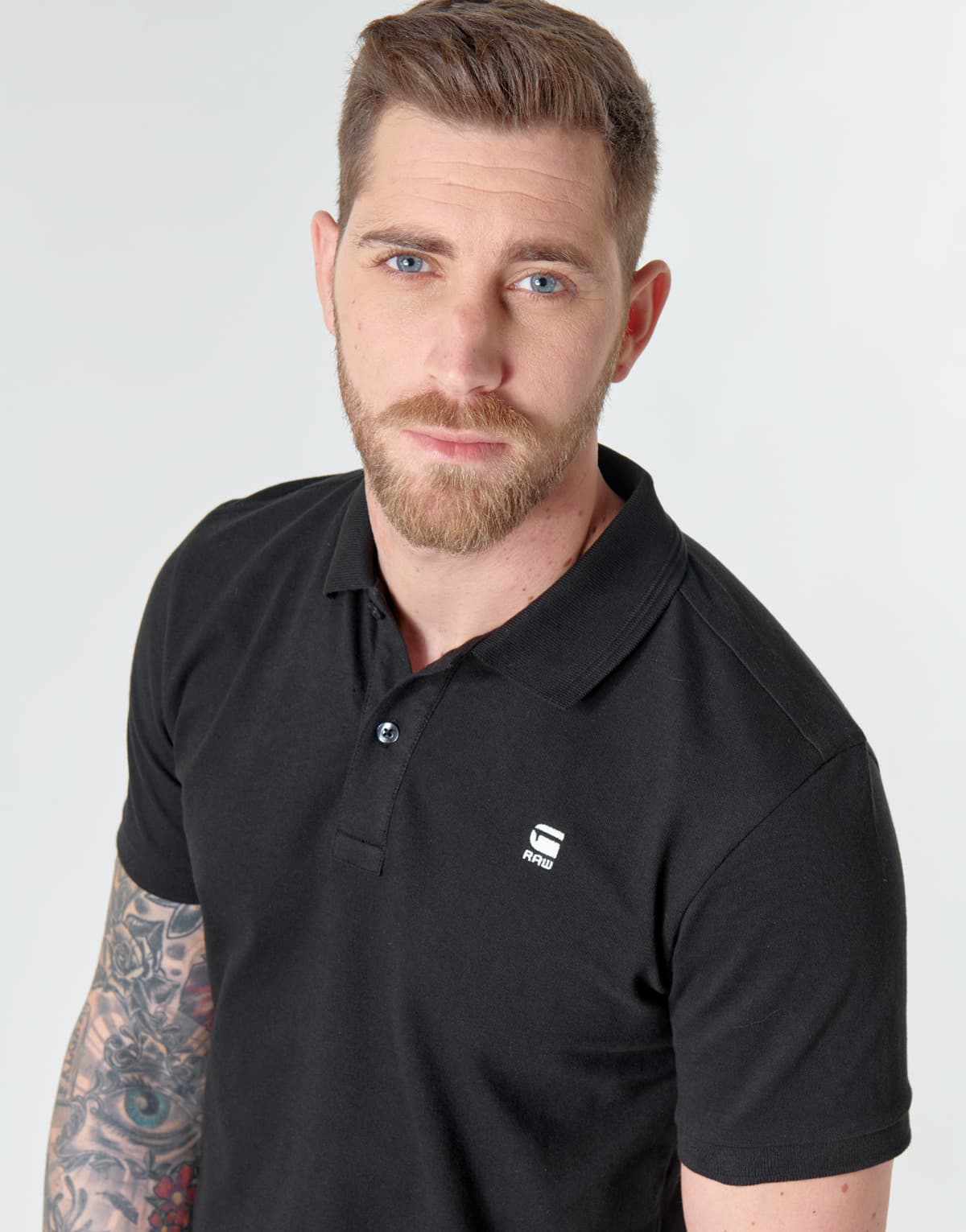 Men's Polo Shirts G-Star Raw Black