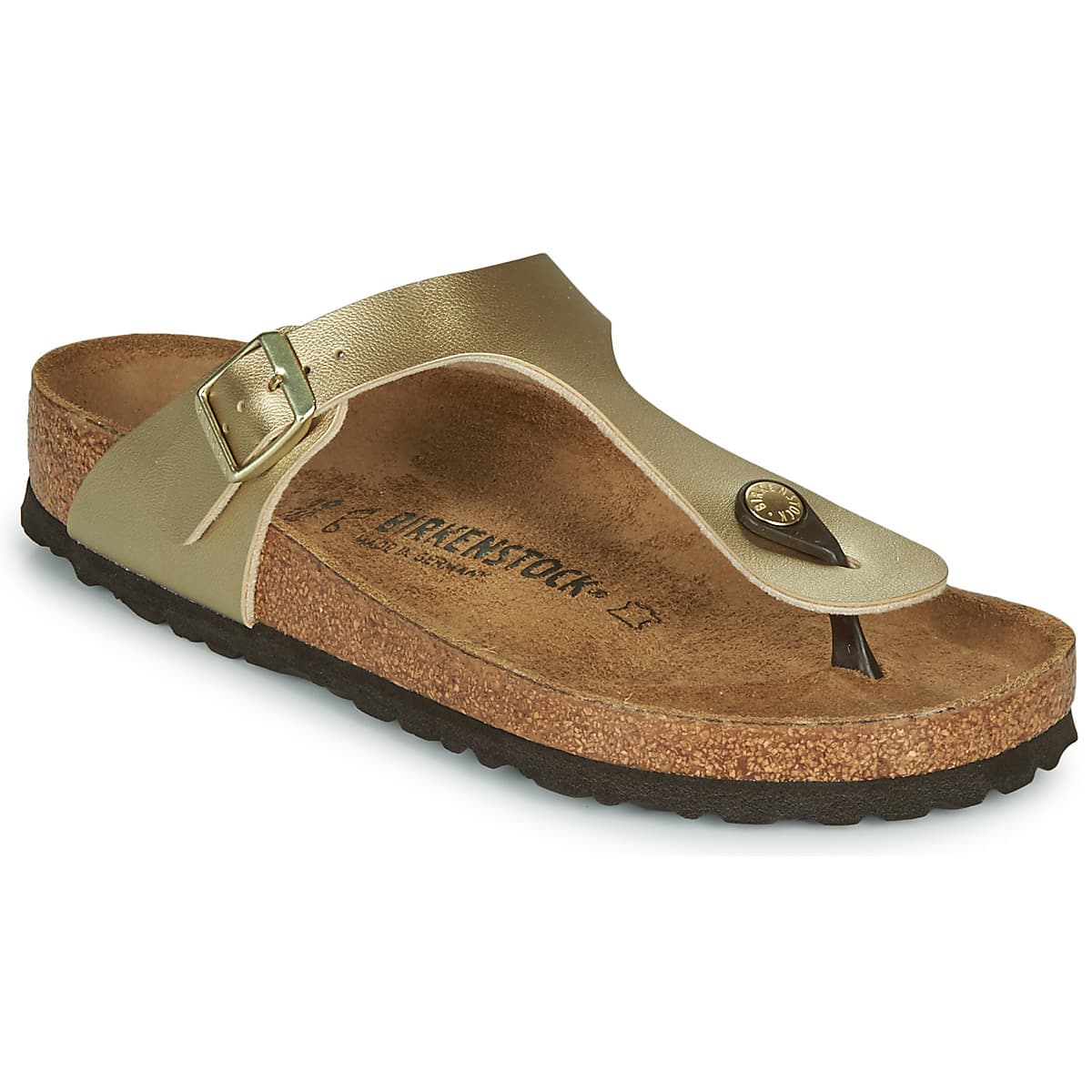 Women's Flip Flops BIRKENSTOCK Gold