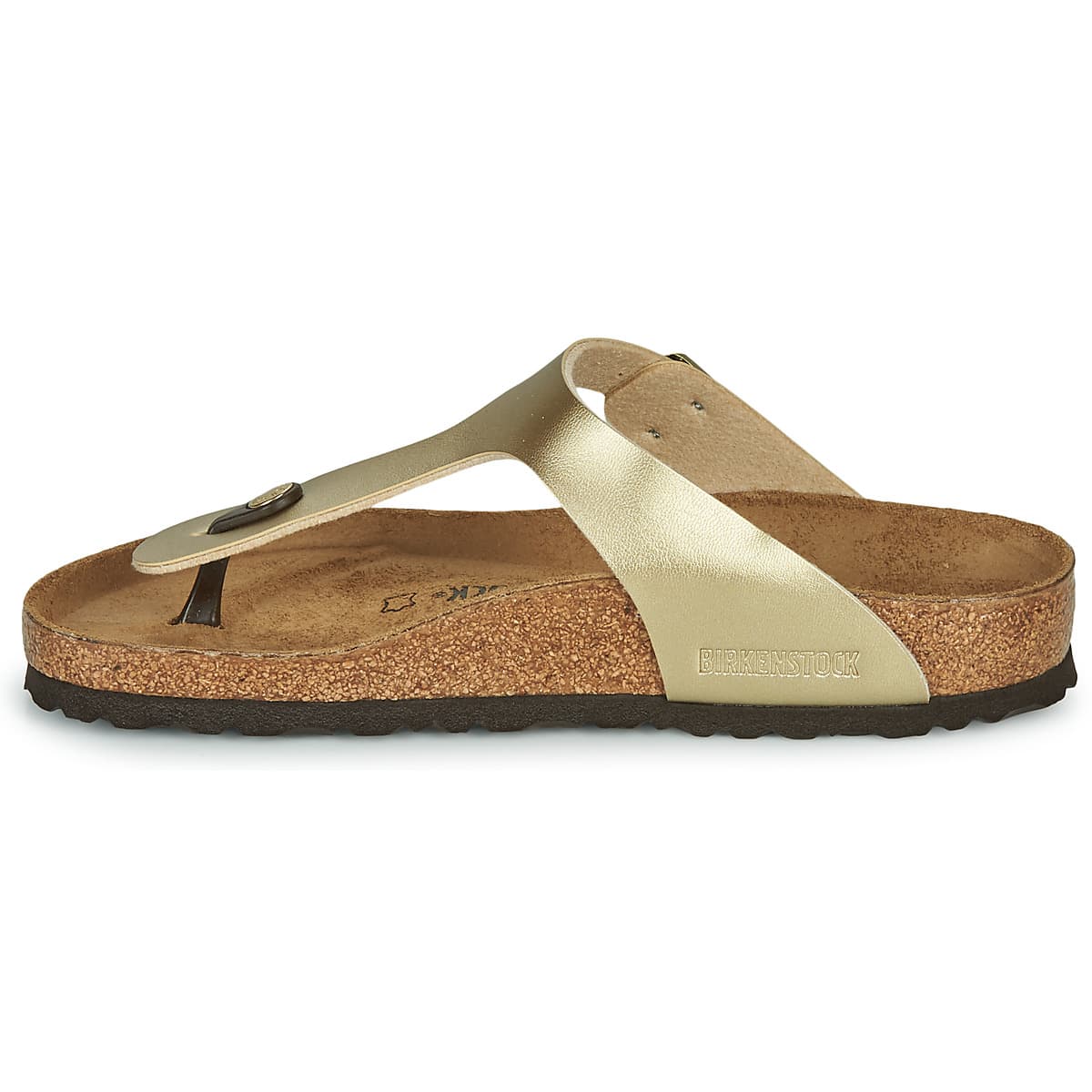 Γυναικεία Ανατομικά Σανδάλια Birkenstock Gizeh 1016108 Χρυσά Regular Fit