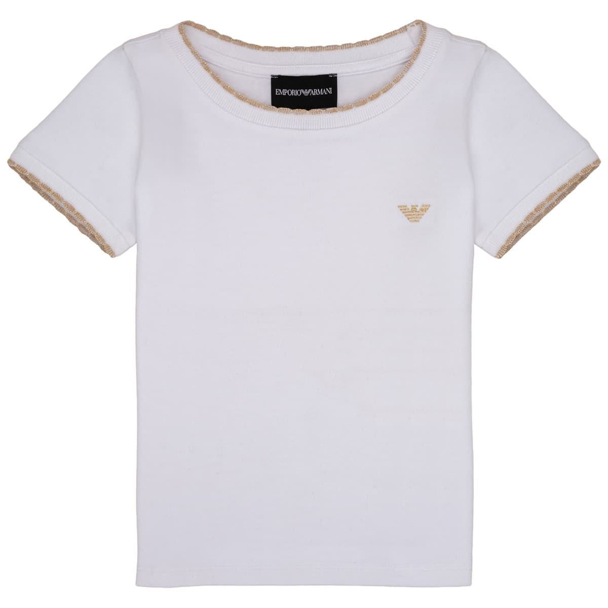 Girls' T-Shirts Emporio Armani White