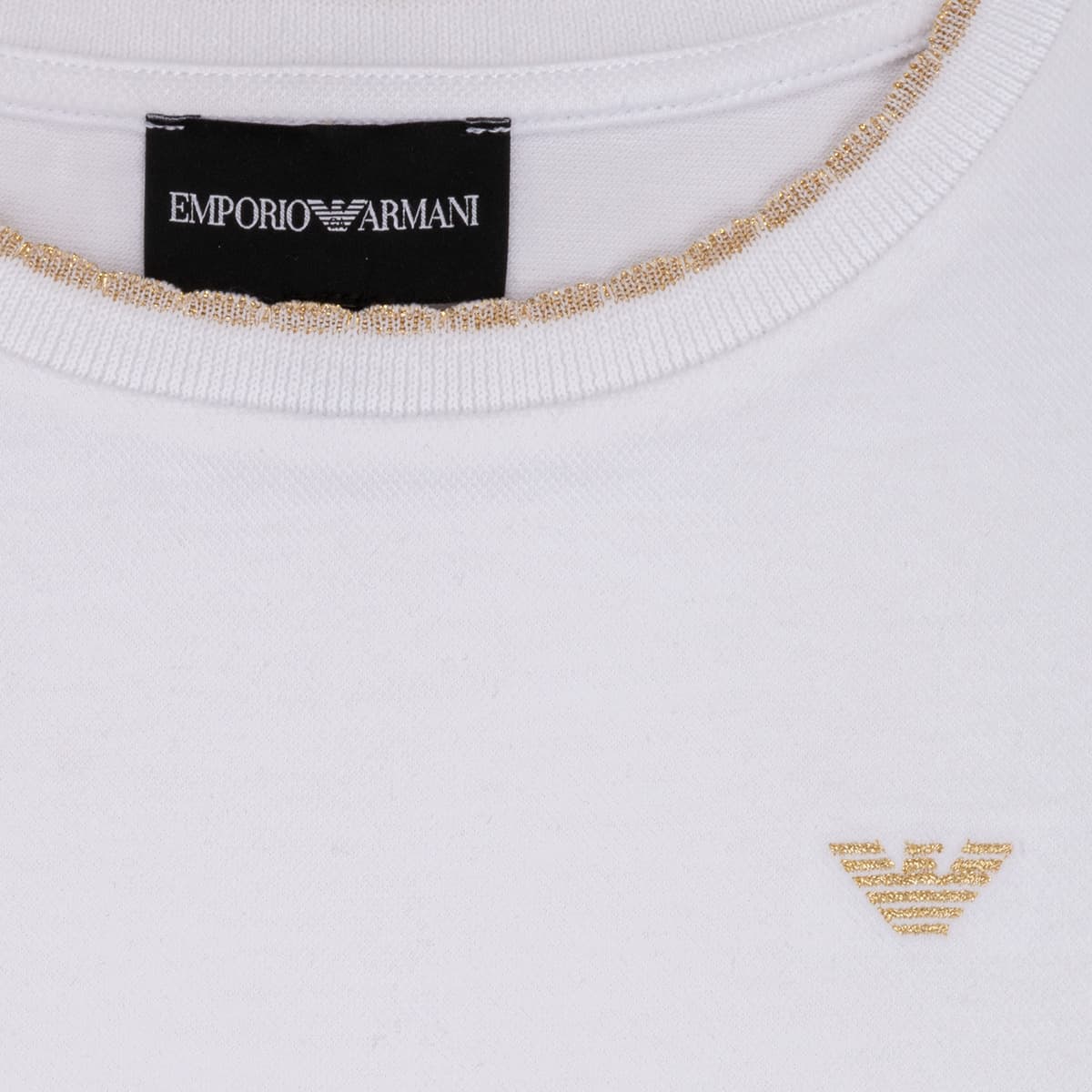 Girls' T-Shirts Emporio Armani White