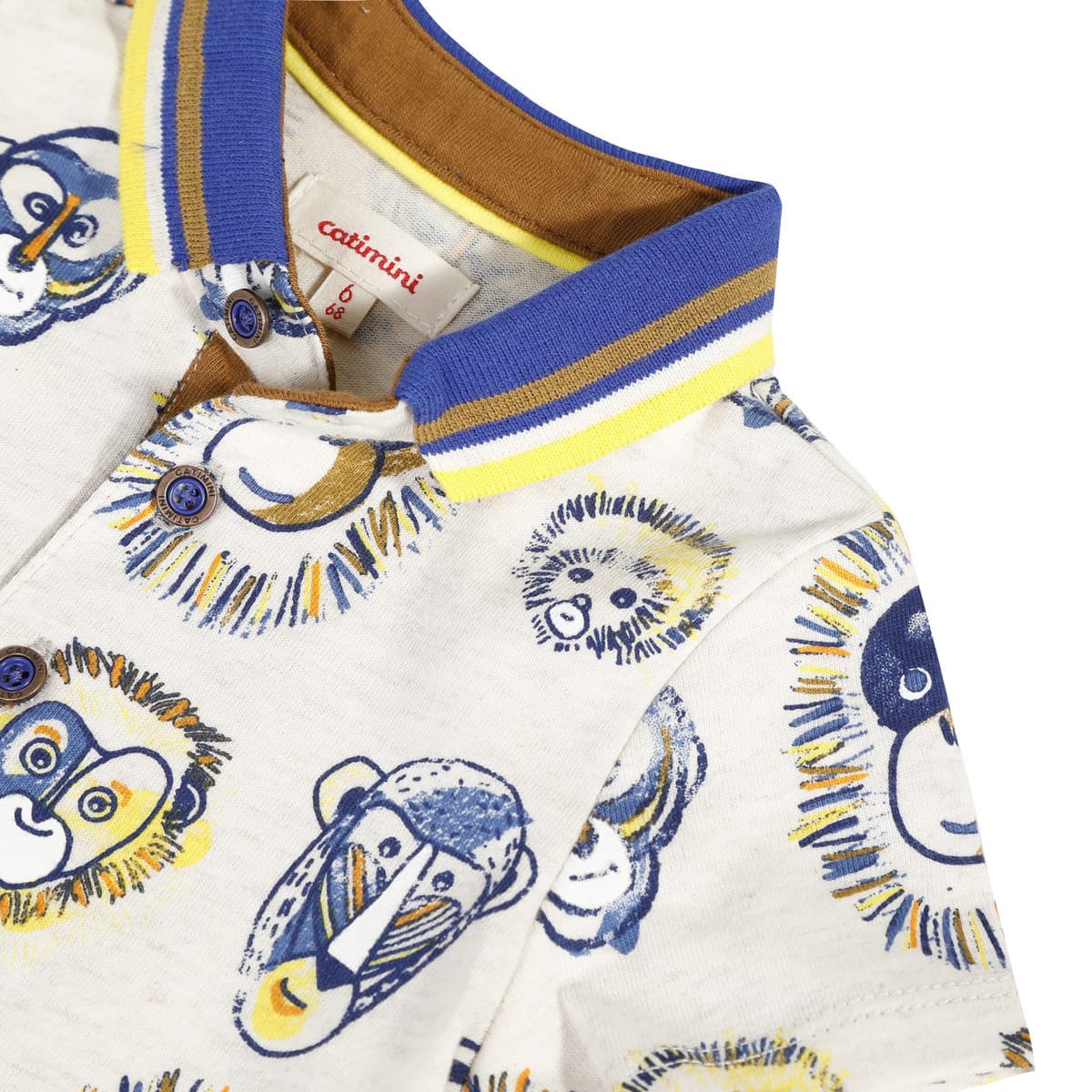 Boys' Polo Shirts Catimini Beige