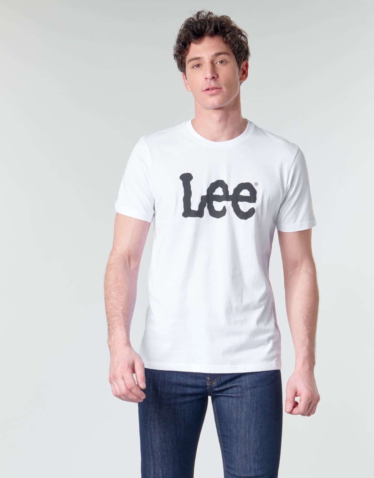 Men's T-Shirts Lee White