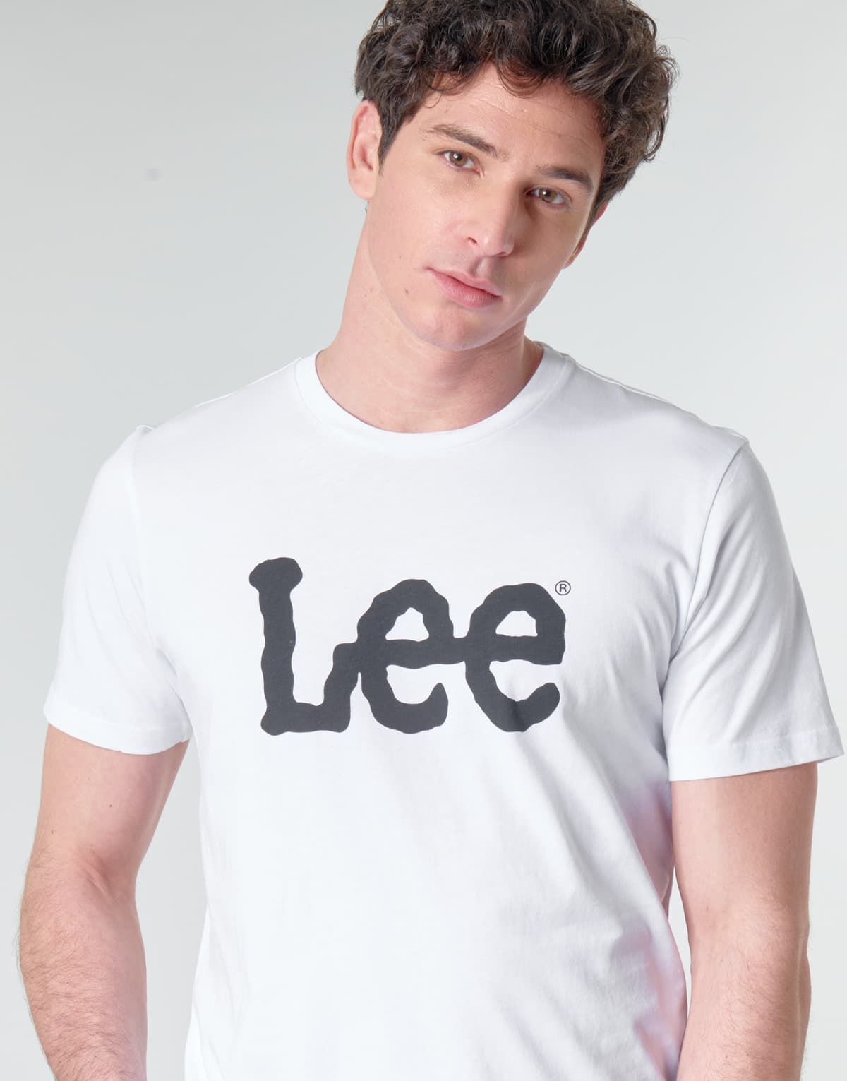 Men's T-Shirts Lee White